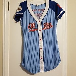 Glittery All Star baseball shirt